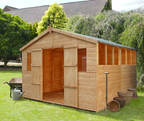How to build a 10×10 wooden shed Plans DIY How to Make ...
